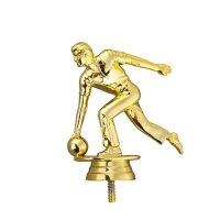 Figur Bowling Herren Gold 100 mm Farid für...