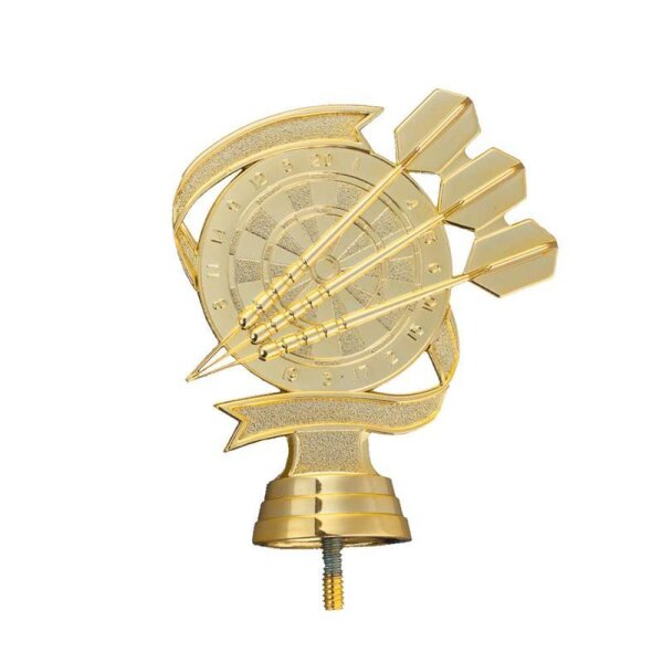 Figur Dart Pfeile Gold 113 mm Florian für Vereinsleben, Trainingsgruppen und Events