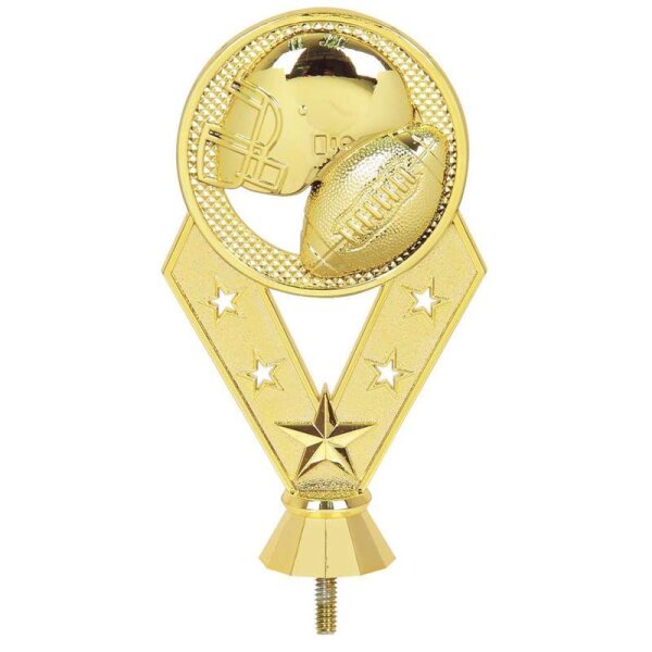 Figur A Football Gold 140 mm Hans für Ehrungen im Team, im Verein und im Betrieb