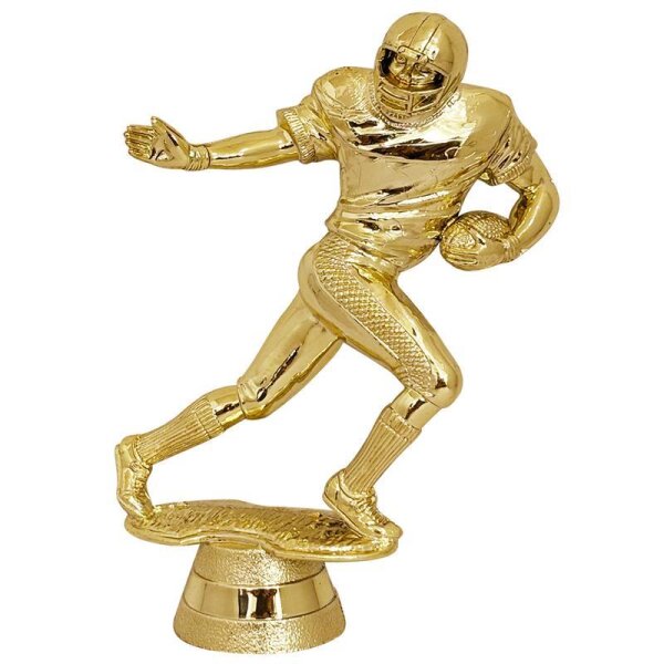 Figur Football Gold 105 mm Henry für Meisterschaften und Qualifikationen