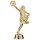 Figur Cheerleader Gold 140 mm Hinnerk für Vereinsleben, Trainingsgruppen und Events