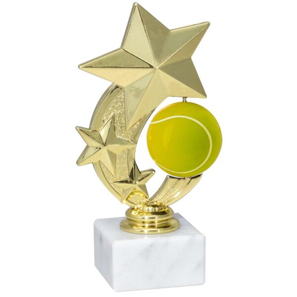 Komplettfigur Tennis 162 mm Ivan für Leistung, Engagement und Beständigkeit