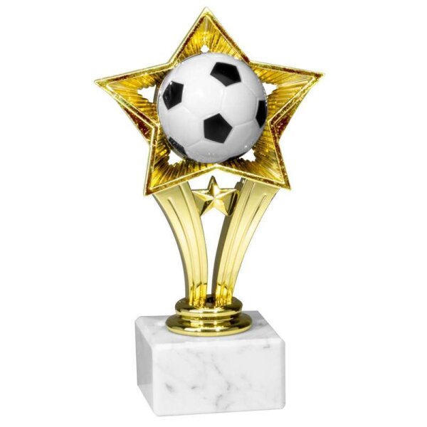 Komplettfigur Fussball 162 mm Jakob für Wettbewerbe jeder Art und jede Altersklasse