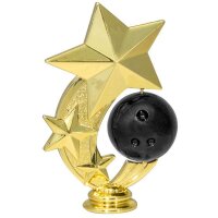 Figur Bowling Gold 132 mm Jan für Vereinsmeister,...