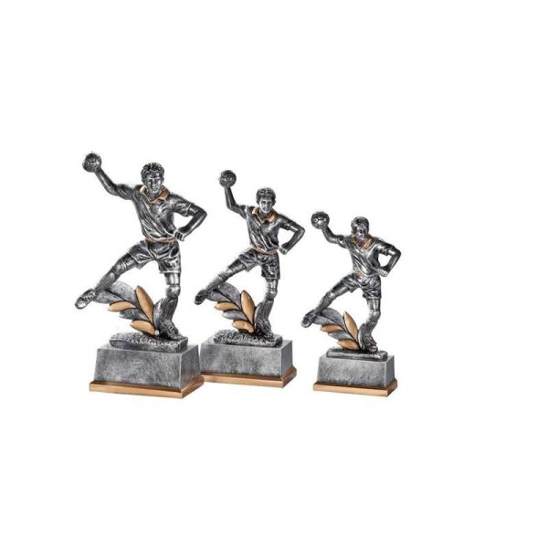 Resinfigur Handball Herren 160 mm Karl-Werner für Pokalserien in einheitlichem Look