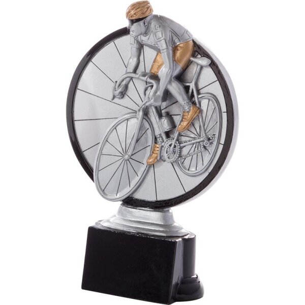 Resinfigur Radsport 160 mm Julian für Schulwettbewerbe und Projektabschlüsse