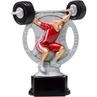 Resinfigur Gewichtheben 180 mm Karsten für...