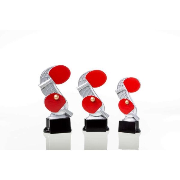 Resinfigur Tischtennis 160 mm Levin für feierliche Übergaben und Erinnerungsstücke