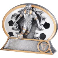 Plakette Fussball 145x130 mm Magnus für Ehrungen in...