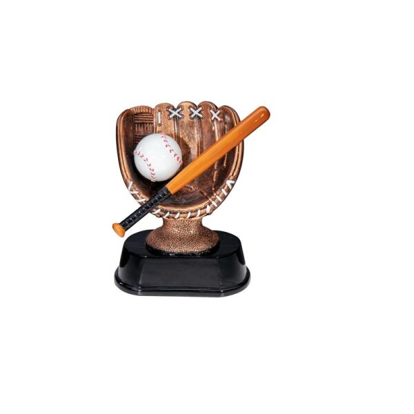 Resinfigur Baseball 160 mm Mustafa für Serien, Ligen und wiederkehrende Termine