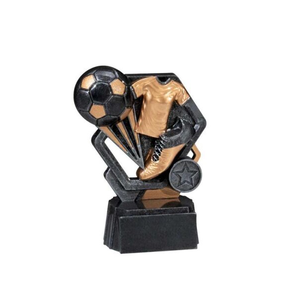 Fußball Trophäe 150 mm Nando für Charity-Events und Benefizaktionen