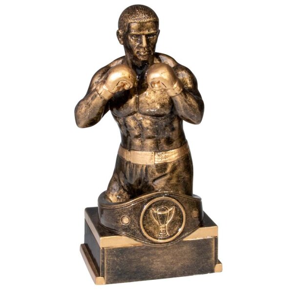 Resinfigur Box Champion 180 mm Noah für Anerkennung im Alltag und große Momente