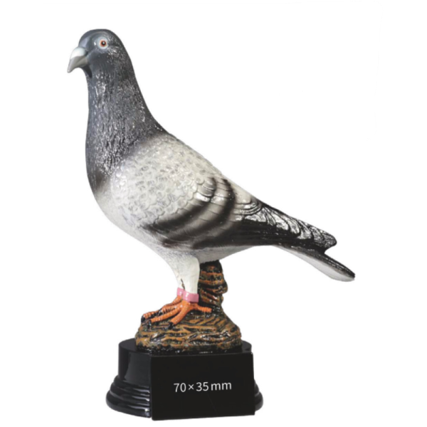 Figur Taube 240 mm Otis für Turniere und Veranstaltungsreihen