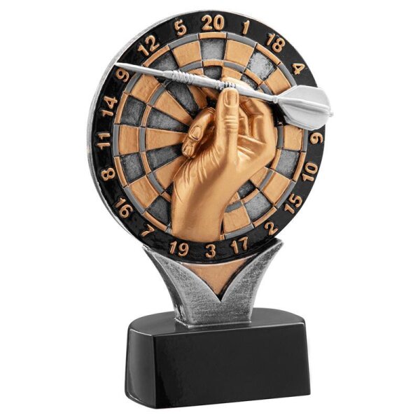 Resinfigur Darts 130 mm Raffael für Vereinsleben, Trainingsgruppen und Events