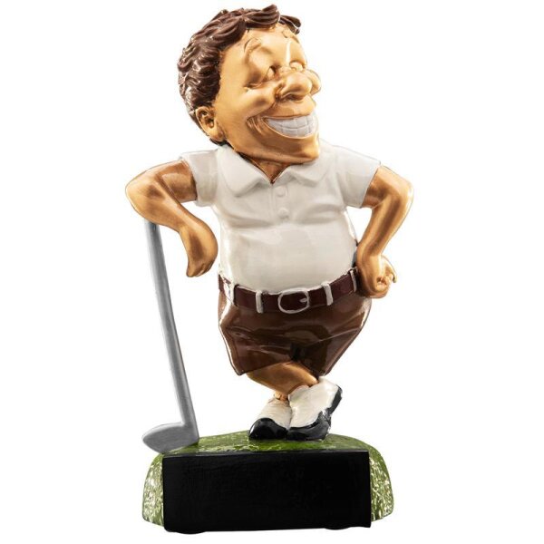 Resinfigur Golf 130 mm Ralf für Stadtfeste, Aktionen und lokale Wettbewerbe