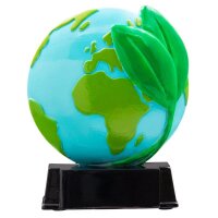 Resinfigur Weltkugel 138 mm Ramon für...