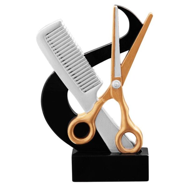 Resinfigur Friseur 144 mm Romeo für Rekorde, Bestleistungen und Spitzenplätze