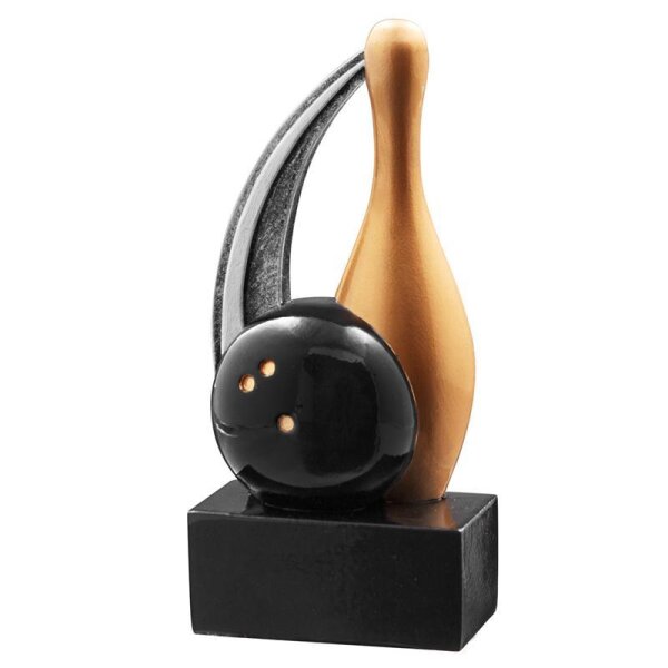 Resinfigur Bowling 114 mm Sven für Turniere und Veranstaltungsreihen