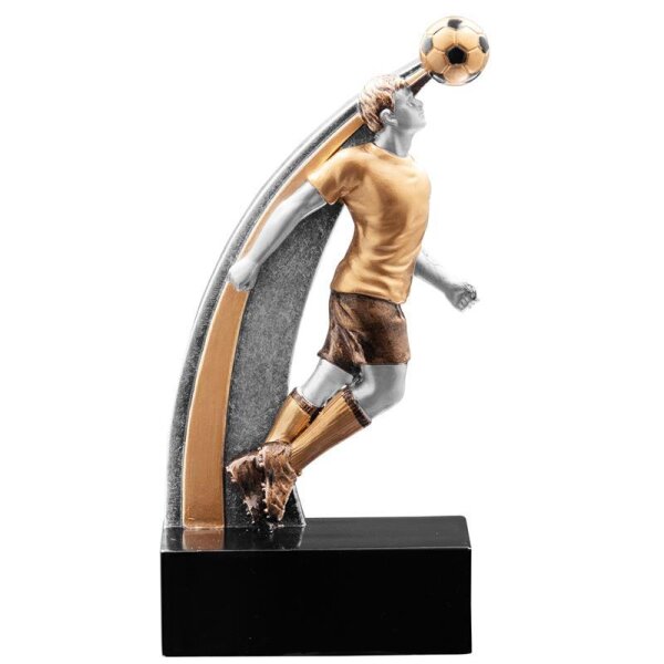 Resinfigur Fußball 129 mm Timo für Meisterschaften und Qualifikationen