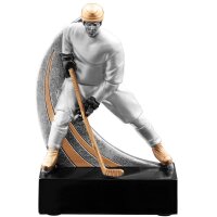 Resinfigur Eishockey 128 mm Udo für Abschlussfeiern,...