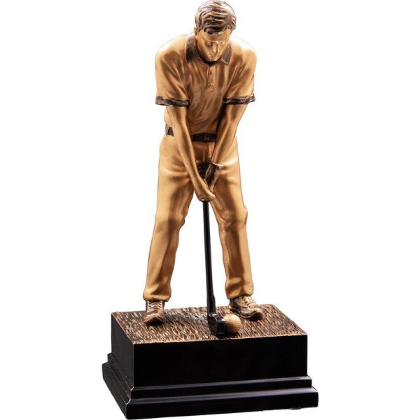 Resinfigur Golf 195 mm Walter für schnelle Siegerehrungen vor Ort