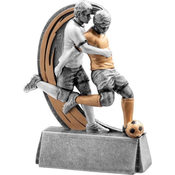 Resinfigur Fußball Kids 128 mm Wanja für feierliche Übergaben und Erinnerungsstücke