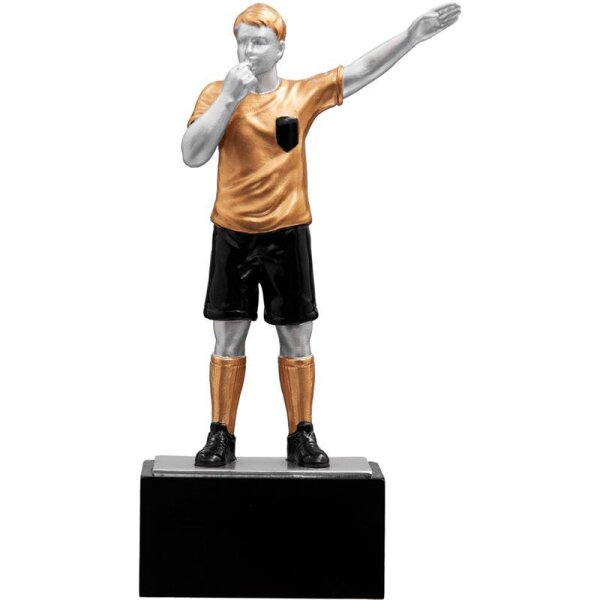 Resinfigur Schiedsrichter 129 mm Wolfgang für Ehrungen in Vereinen und Firmen