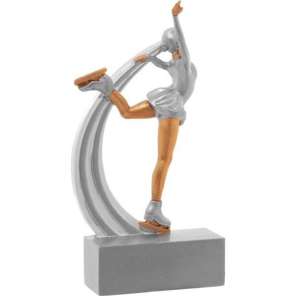 Resinfigur Eiskunst 125 mm Yannick für Schulwettbewerbe und Projektabschlüsse