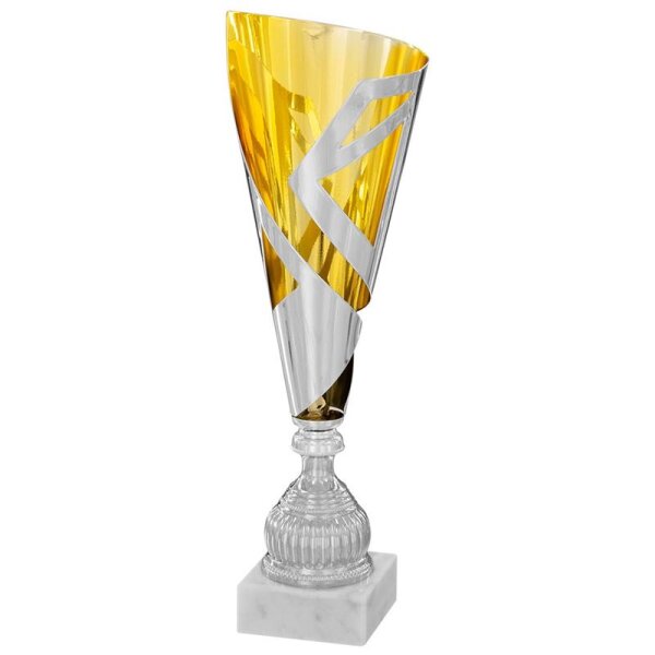 Pokal Silber-Gold Cindy für Vereinsleben, Trainingsgruppen und Events