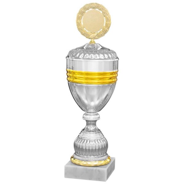 Pokal Silber-Gold Sigrid für Leistung, Engagement und Beständigkeit