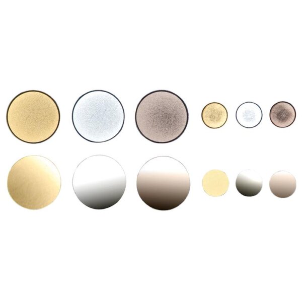 Emblem Neutral Ø50mm Gold