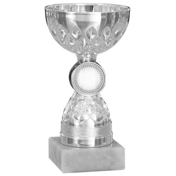 Pokal silber Lydia für Ehrungen im Team, im Verein und im Betrieb