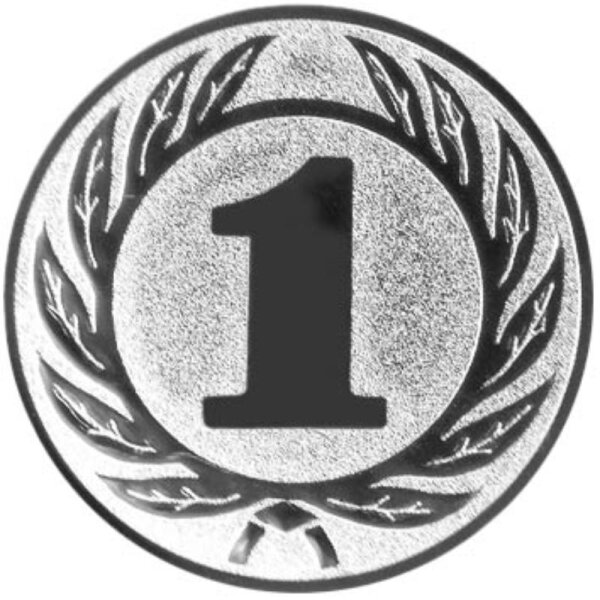 Emblem Zahl 1