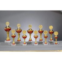 Pokal Gold-Rot Dajana für Schulwettbewerbe und...
