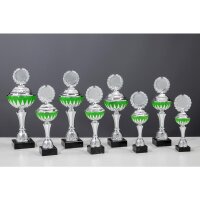 Pokal Silber-Grün Folker für Firmenfeiern,...