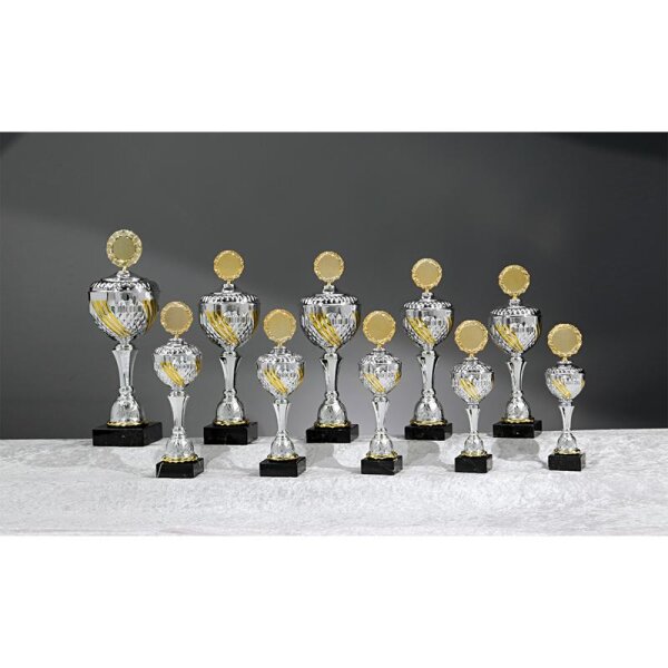 Pokal Silber-Gold. Attila für Stadtfeste, Aktionen und lokale Wettbewerbe