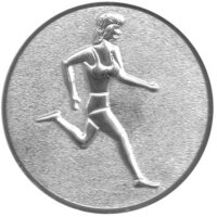 Emblem Läuferin 3D