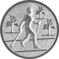 Emblem Nordic Walk. 3D .