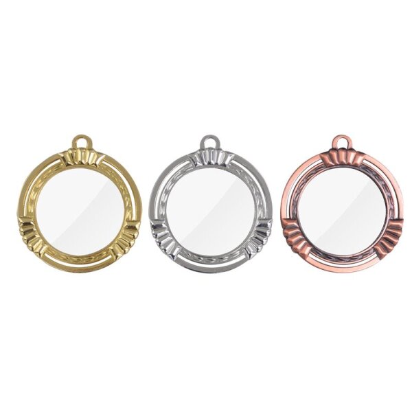 Zamak-Acryl-Medaille Ø70