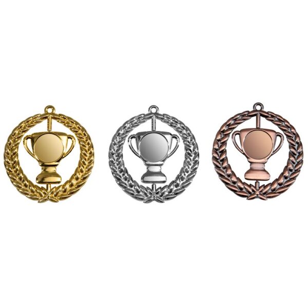 Zamak-Medaille Ø85mm f.Ø25mm