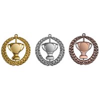 Zamak-Medaille Ø85mm f.Ø25mm