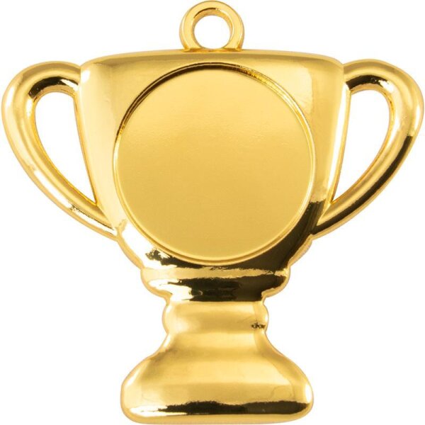 Zamak-Medaille 58x51mm