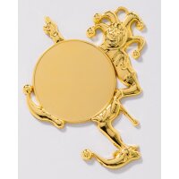 Medaille Karneval 102x71mm gold