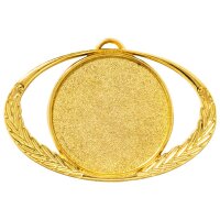 Zamak-Medaille 92x57mm gold