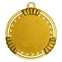 Zamak-Medaille Ø70mm gold