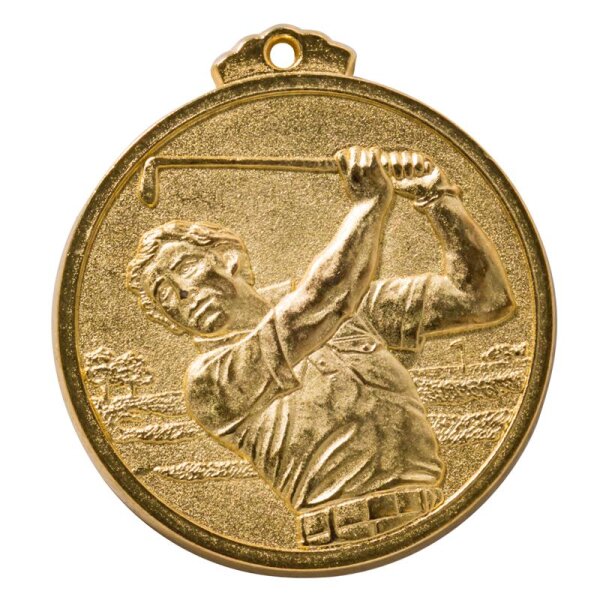 Golfmedaille Herren Ø68mm gold