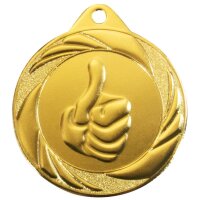 Eisen-Medaille Ø50mm gold