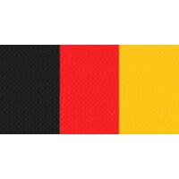 Halsband schw-rot-gold