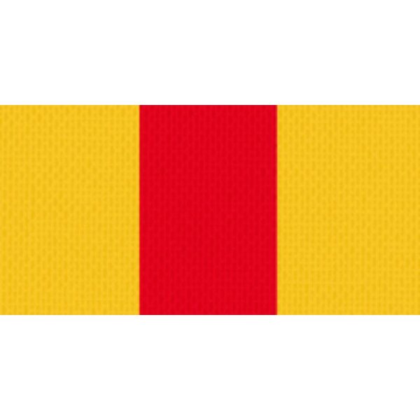 Halsband gelb-rot-gelb