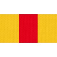 Halsband gelb-rot-gelb